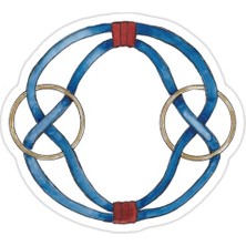 Universal Celtic O Sticker Araba Oto Arma Duvar Sticker Ev Dekoratif Çıkartma 15 cm