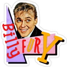 Universal Billy Fury Sticker Araba Oto Arma Duvar Sticker Ev Dekoratif Çıkartma 15 cm