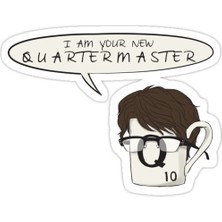 Universal Q Kupa - Sticker Araba Oto Arma Duvar Sticker Ev Dekoratif Çıkartma 15 cm