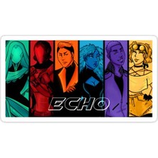 Universal Echo - Harfler Sticker Araba Oto Arma Duvar Sticker Ev Dekoratif Çıkartma 15 cm