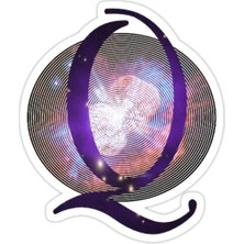 Universal Q Harfi Sticker Araba Oto Arma Duvar Sticker Ev Dekoratif Çıkartma 15 cm
