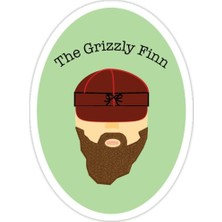 Universal Grizzly Finn Sticker Araba Oto Arma Duvar Sticker Ev Dekoratif Çıkartma 15 cm