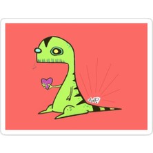 Universal Lızard Sever Sticker Araba Oto Arma Duvar Sticker Ev Dekoratif Çıkartma 15 cm