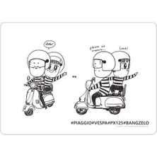 Universal Vroom! vroom!  Sticker Araba Oto Arma Duvar Sticker Ev Dekoratif Çıkartma 15 cm