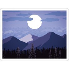 Universal Moon Sticker Araba Oto Arma Duvar Sticker Ev Dekoratif Çıkartma 15 cm