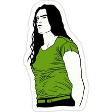 Universal Steele Büst Sticker Araba Oto Arma Duvar Sticker Ev Dekoratif Çıkartma 15 cm