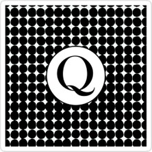 Universal Q Kabarcık Sticker Araba Oto Arma Duvar Sticker Ev Dekoratif Çıkartma 15 cm