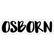 Universal Osborn Sticker Araba Oto Arma Duvar Sticker Ev Dekoratif Çıkartma 15 cm