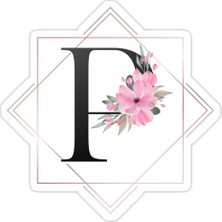 Universal P Harfi Sticker Araba Oto Arma Duvar Sticker Ev Dekoratif Çıkartma 15 cm