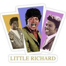 Universal Küçük Richard Sticker Araba Oto Arma Duvar Sticker Ev Dekoratif Çıkartma 15 cm