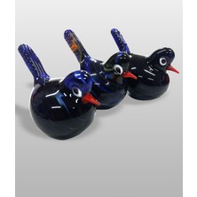 Cam Sanatı 3 Lü Tombul Kuş Seti 103