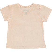 Kujju Civil Baby Kız Bebek Tişört 6-18 Ay Somon