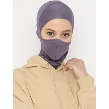 Ecardin Maskeli Spor Bone - Mürdüm - Ecardin