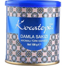 Kocatepe Türk Kahvesi Damla Sakızı Aromalı 100 gr Teneke 2li Paket