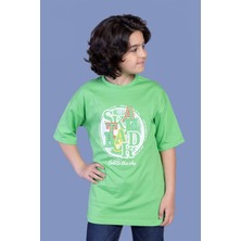 Toontoy Kids Toontoy Erkek Çocuk Renkli Baskılı Tişört