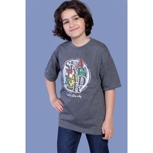 Toontoy Kids Toontoy Erkek Çocuk Renkli Baskılı Tişört