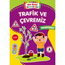 Ema Çocuk Okul Öncesi Boya Öğren - Çıkartmalı - 5 Kitap