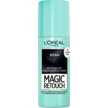 L'Oréal Paris Beyaz Saçlar Için Kapatıcı Siyah Saç Spreyi 2'li - Magic Retouch 01 Noir 75 ml 3600523193332