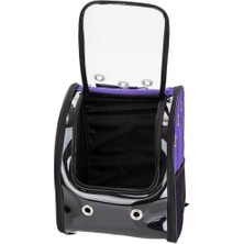 PLM Şeffaf Kedi Köpek Taşıma El, Sırt ve Omuz Çantası