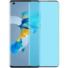 Microcase Huawei Mate 40 3D Polymer Kavisli Tam Kaplayan Nano Ekran Koruma - Siyah