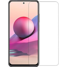Microcase Xiaomi Redmi Note 10S Tempered Glass Cam Ekran Koruma