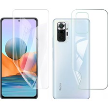 Microcase Xiaomi Redmi Note 10 Pro Full Ön Arka Kaplama Tpu Soft Koruma Filmi