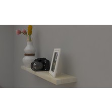 Woodlife Masif Ahşap Duvar Rafları Meşe-20 Cm-50 Cm-1.8 cm