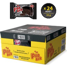 Eti Popkek Bitter Çikolatalı Kek 55 g x 24 Adet