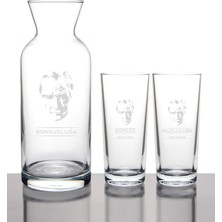 BK Kişiye Özel Atatürk Temalı Rakı Karaf Seti - 2