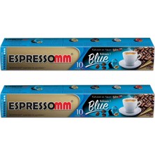 Espressomm Blue Kapsül Kahve Kafeinsiz 20'li Nespresso Uyumlu