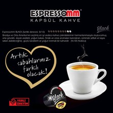 Espressomm Black Kapsül Kahve 20'li Nespresso Uyumlu