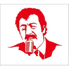 Sticker Fabrikası Müslüm Gürses Müslüm Baba Sticker 00760