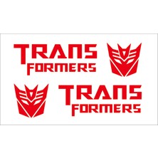 Sticker Fabrikası Transformers Araba Aynası Sticker 00762