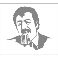 Sticker Fabrikası Müslüm Gürses Müslüm Baba Sticker 00760