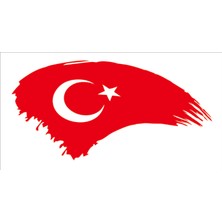 Türk Türkiye Bayrağı Sticker 00786