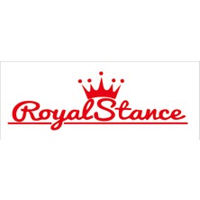 Sticker Fabrikası Royal Stance Arma Amblem Çıkartma Sticker 00979