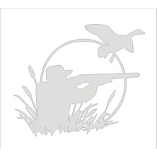 Sticker Fabrikası Avcı Hunter 4x4 Offroad Off Road Camp Sticker 00901