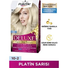 Palette Deluxe Saç Boyası Platin Sarısı 10-2 3 Adet