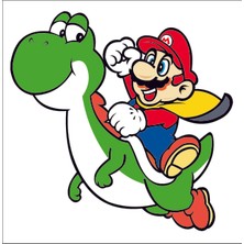 Sticker Fabrikası Super Süper Mario Bros Sticker 00840