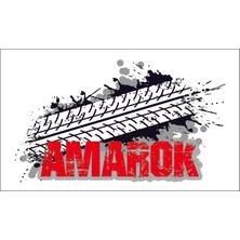 Sticker Fabrikası Amarok Off Road Offroad Sticker 00867