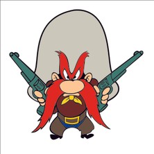 Sticker Fabrikası Yosemite Sam Sticker 00845