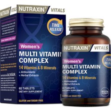 Nutraxin Multivitamin Komplex Bayanlara Özel 60 Tablets + Hap Kutusu