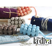 La Diva 120GR.DOĞAL Sabun Zeytinyapraklı Masaj Sabunu