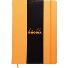 Rhodia A4 Çizgili Defter Turuncu Sert Kapak 96 Yaprak