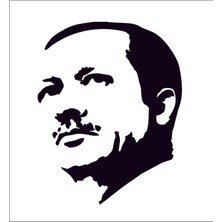 Sticker Fabrikası Recep Tayyip Erdoğan Sticker 00927