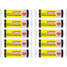 Floppy Endüstriyel Battal Boy Çöp Torbası 75 x 90 cm 300 gr 10 'lu
