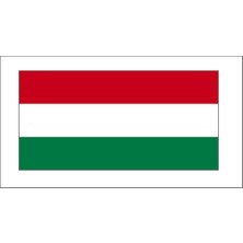 Sticker Fabrikası Macar Macaristan Bayrağı Sticker 00772