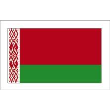 Sticker Fabrikası Belarus Bayrağı Sticker 00775