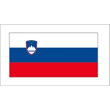 Sticker Fabrikası Slovenya Bayrağı Sticker 00782
