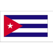 Sticker Fabrikası Küba Bayrağı Sticker 00784